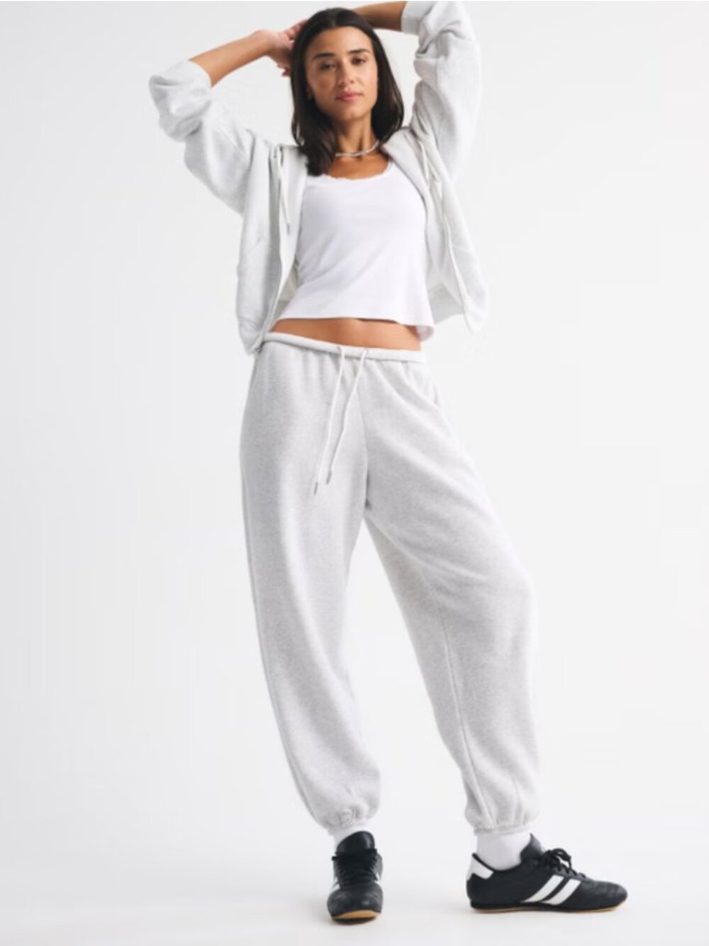 Abercrombie and Fitch High Rise Sunday Baggy Sweatpants Large